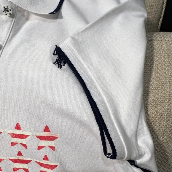 US Polo Associaition size Large Patriotic polo shirt - Picture 10 of 11